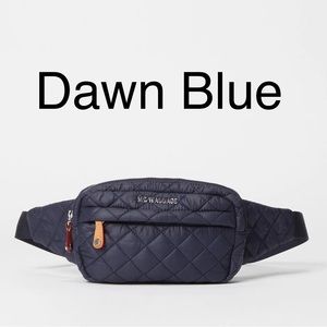 MZ WALLACE Dawn Blue Metro Belt Bag